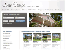 Tablet Screenshot of new-tampa-homes-for-sale.com